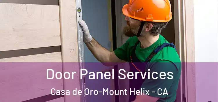 Door Panel Services Casa de Oro-Mount Helix - CA