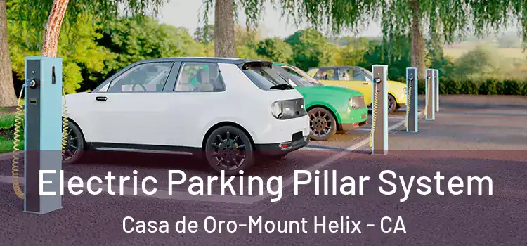  Electric Parking Pillar System Casa de Oro-Mount Helix - CA