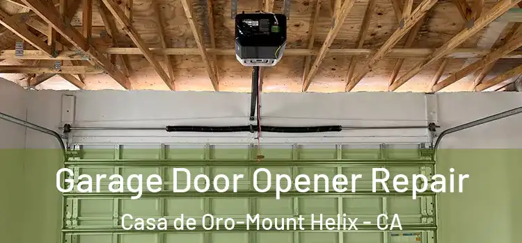  Garage Door Opener Repair Casa de Oro-Mount Helix - CA
