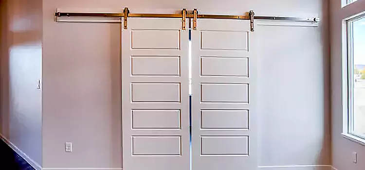 Glass Barn Door with Installation Hardware Kit Casa de Oro-Mount Helix