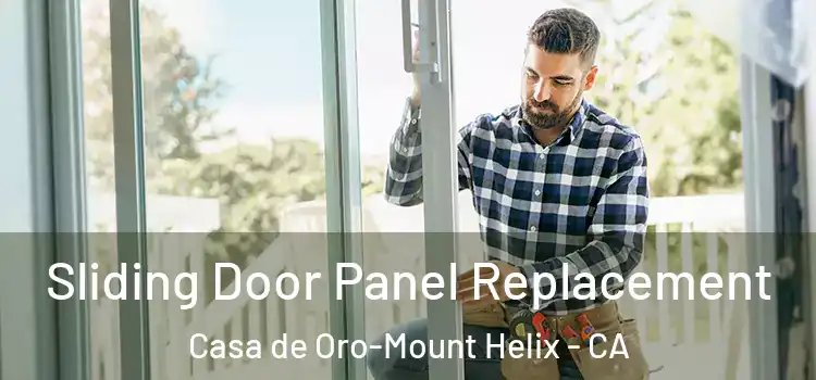  Sliding Door Panel Replacement Casa de Oro-Mount Helix - CA
