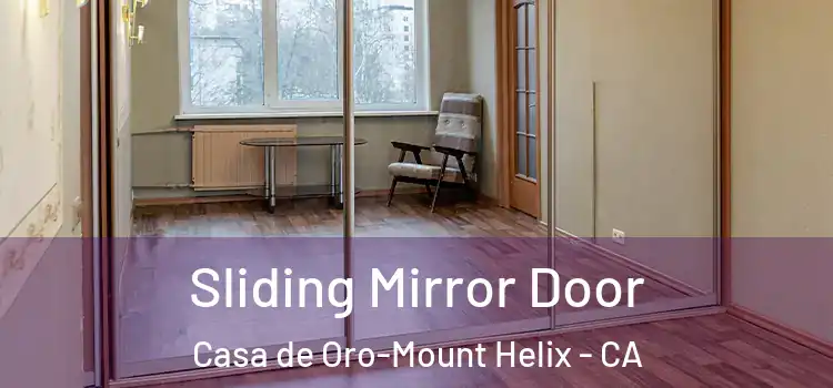  Sliding Mirror Door Casa de Oro-Mount Helix - CA
