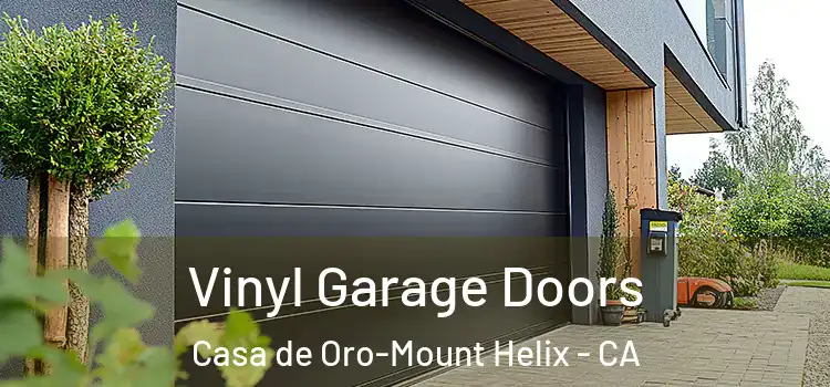 Vinyl Garage Doors Casa de Oro-Mount Helix - CA